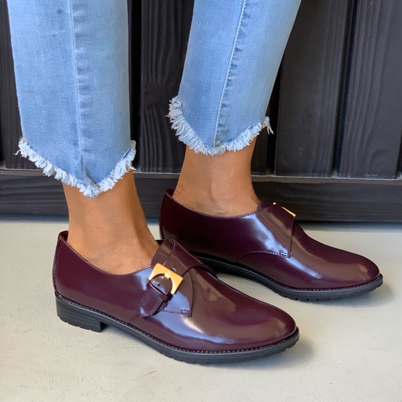 Wine Monk Strap Oxford - Picture 4 of 8